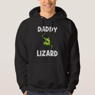 Veste À Capuche Lézard Cool Pour Hommes Père Gecko Reptile Vert An