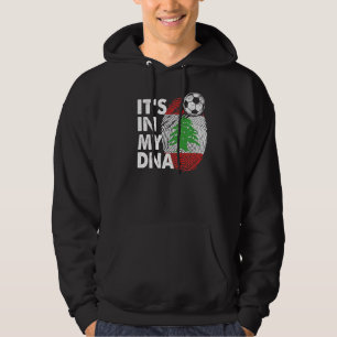 Veste À Capuche Liban Dans Mon Adn Équipe Libanaise Drapeau Liban