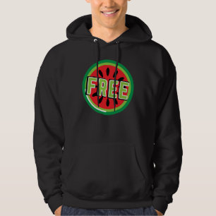 Veste À Capuche Libérez la Palestine pastèque - Liberté pour les P