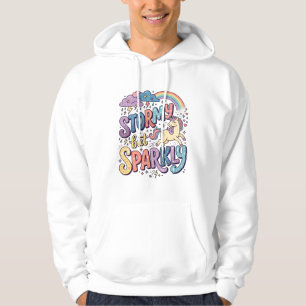 Veste À Capuche Licorne Tempête mais Fantaisiste Merch Design_