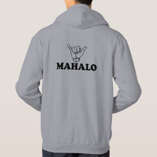 Veste À Capuche LineA "Mahalo" Shaka (Dos)