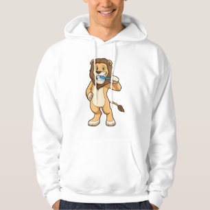 Veste À Capuche Lion avec brosse à dents
