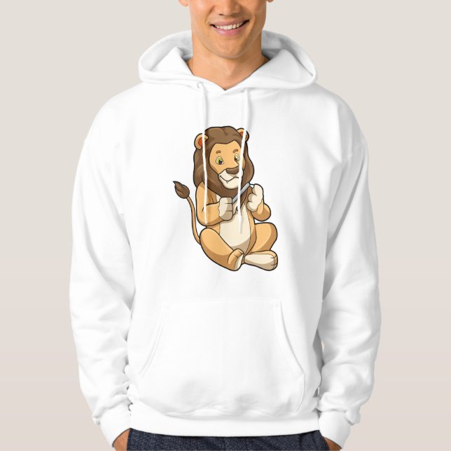 Veste À Capuche Lion avec flèches à ongles (Devant)