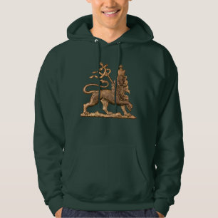 Veste À Capuche Lion de Juda Tripe Jah Rastafari Reggae Rasta Root