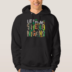 Veste À Capuche Little Miss Shenanigans Leopard Shamrock St Patron