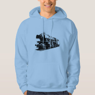 Veste À Capuche Locomotive à Vapeur - Contraste Élevé