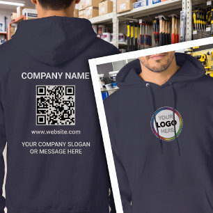 Veste À Capuche Logo avant - Informations de contact de l'entrepri