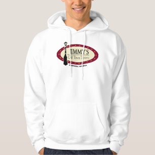 Veste À Capuche Logo du Sweatshirt à capuchon blanc de base pour h