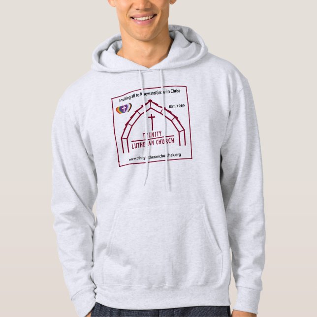 Veste À Capuche Logo du Sweatshirt de la Trinité avec RIC (Devant)