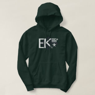VESTE À CAPUCHE LOGO EK86 WHT