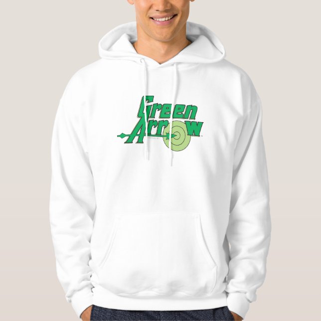 Veste À Capuche Logo Flèche verte (Devant)