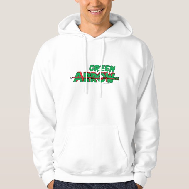 Veste À Capuche Logo Flèche verte 2 (Devant)