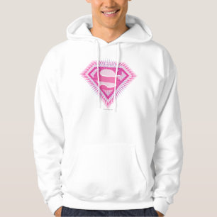 Veste À Capuche Logo rose de Supergirl