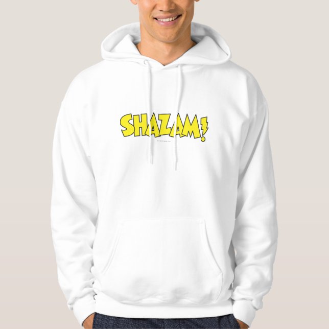 Veste À Capuche Logo Shazam Jaune (Devant)
