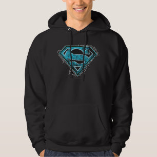 Veste À Capuche Logo Supergirl Barbed Wire and Flowers