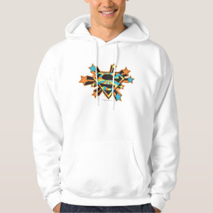 Veste À Capuche Logo Supergirl Colorful Stars
