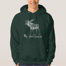 L'orignal est mon animal d'esprit pour amoureux de