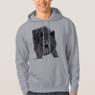 VESTE À CAPUCHE LOUP