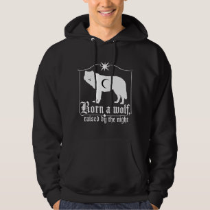 Veste À Capuche Loup céleste sombre silhouette Art gothique