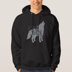 VESTE À CAPUCHE LOUP SOLITAIRE