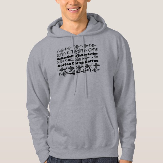 Veste À Capuche Louveur de café (Devant)