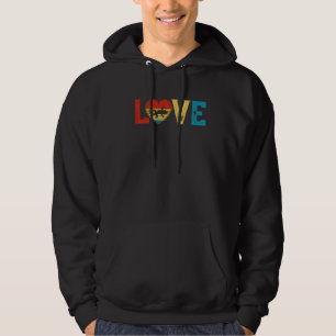 Veste À Capuche Love Cute Leopard Gecko Lover Animaux Coeur Valent