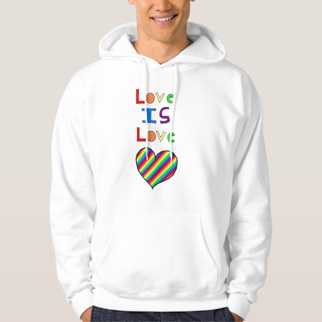 Veste À Capuche loveislove (Devant)