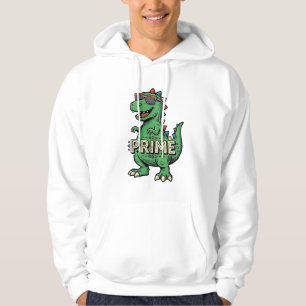Veste À Capuche Lunettes de soleil dinosaure vintage Prime Cartoon