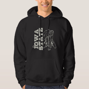 Veste À Capuche Lutte de l'État de l'Iowa