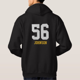 Veste À Capuche LYFL 01 | Logo Lassen Blanc Personnalisé Homme