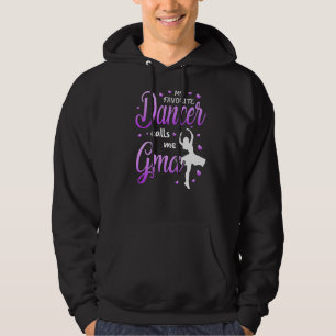 Veste À Capuche Ma danseuse préférée m'appelle Gma Danse Grand-mèr