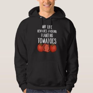 Veste À Capuche Ma vie est révolue Planter des tomates jardinier