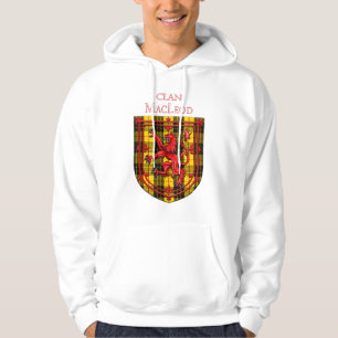 Veste À Capuche MacLeod Tartan Scottish Plaid Lion Rampant