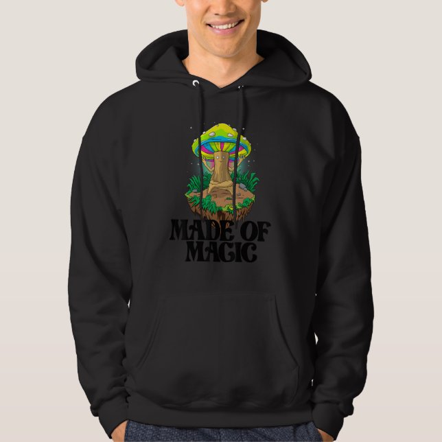 Veste À Capuche Made Of Magic   Women Magic Psilocybin Mushroom (Devant)