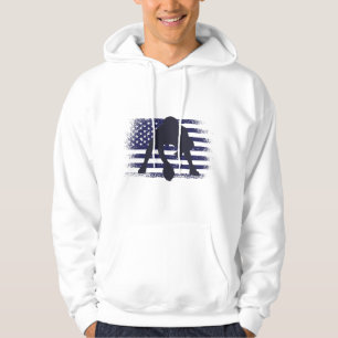 Veste À Capuche Maillot de supporter de football américain drapeau