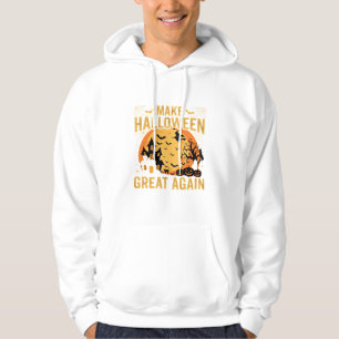 Veste À Capuche Maison Hantée Halloween Super Encore Citrouille