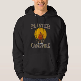 Veste À Capuche Maître Du Camping Camping Bonfre Papa Mari