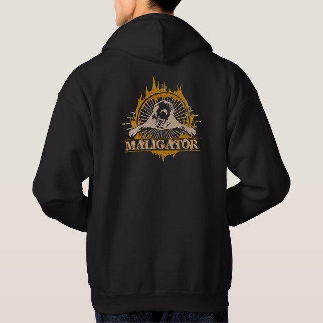 Veste À Capuche Malinois - berger belge - Mechelaar - Maligator (Dos)