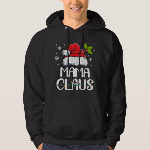 Veste À Capuche Mama Claus Père Noël Funny Christmas Pyjama Matchi