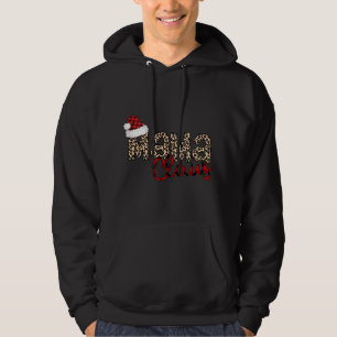 Veste À Capuche Mama Claus Santa Hat Noël Pyjama Famille Match