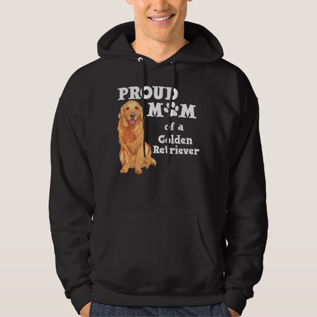 VESTE À CAPUCHE MAMAN DE GOLDEN RETRIEVER (Devant)