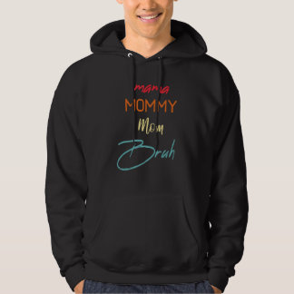 Veste À Capuche Maman Maman Maman Maman Bruh Fête des Mères 1