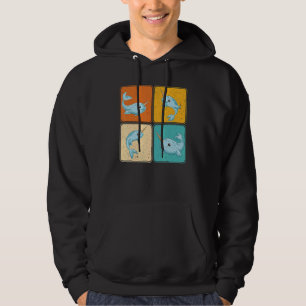 Veste À Capuche Mammifère Océan Animal Pop Baleine Créature Marine
