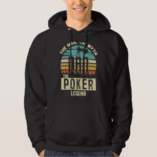 Veste À Capuche Man Myth Legend Papa Poker