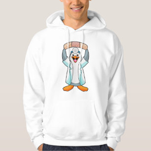 Veste À Capuche Manchot en médecin avec plâtre