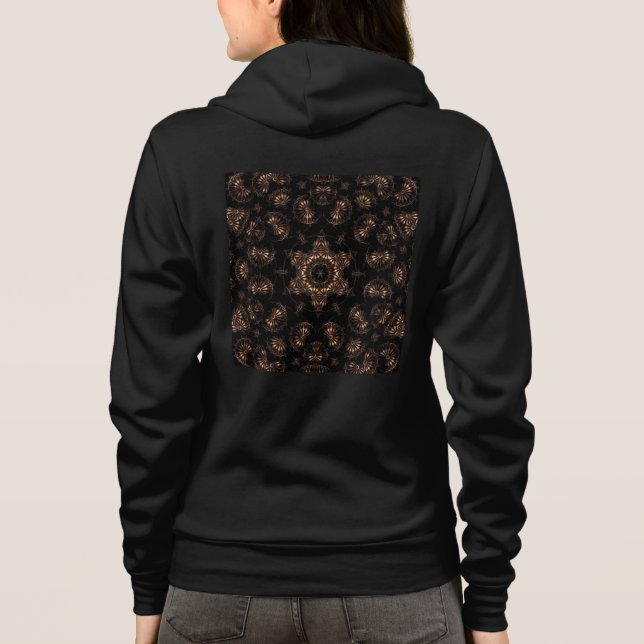 Veste À Capuche Mandala de l'âge de bronze (Dos)