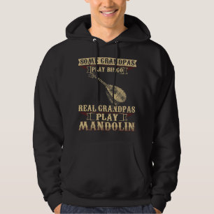 Veste À Capuche Mandolin Lover Mens Certains Jouent Bingo Real Gra
