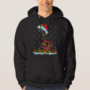 Veste À Capuche Mandolin Lover Music Lover Correspondance de Santa