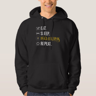 Veste À Capuche Manger. Dormir. Pina Coladas. Répéter.
