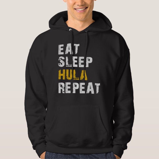 Veste À Capuche manger hula hoop de sommeil (Devant)